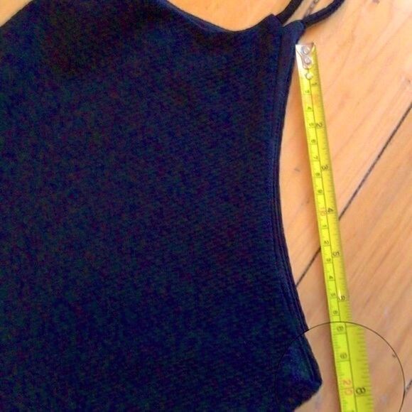 AQUA FLARE MINI DRESS BLACK/WHITE S NWT - Picture 6 of 16